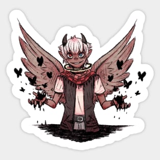 Angel or Demon? Sticker